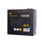 Manik 1000W Fully Modular Gold Power Supply – ATX 3.0 & PCIe 5.0 Ready
